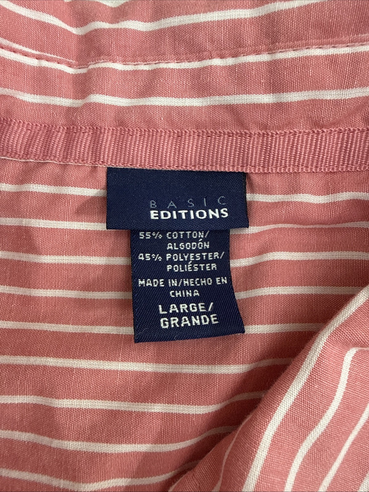 Womens  Basic Editions Button Down Business Casua… - image 2