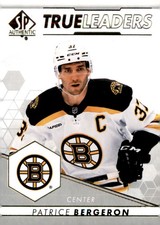 2022-23 SP Authentic #TL-23 Patrice Bergeron True Leaders