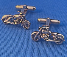 Vintage Hallmarked Sterling Silver  Motor Cyc...