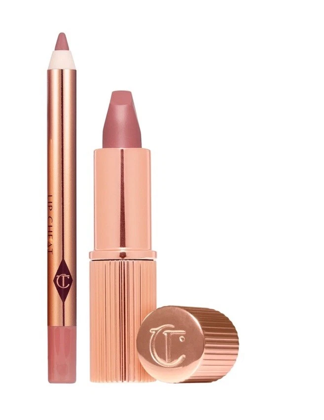 CHARLOTTE TILBURY Charlotte Pillow Talk Lip Cheat Set NWB