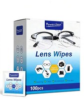 1 Box Disposable Eyeglass Cleaning Wipes Lens Screen Cleaner Pack