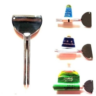 Tooth Paste Paint Color Dye Cosmetics Tube Wringer Squeeze Roller Metal M1134 QL