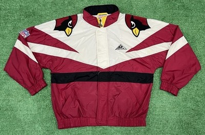 Vintage Arizona Cardinals NFL Windbreaker Jacket Pro line Apex One Size  Large OG
