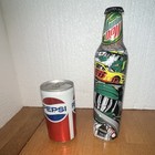 Pepsi Collectible Can Jacksons World Tour & Mountain Dew NASCAR Aluminum Bottle — photo 1