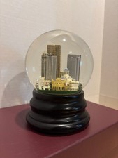 Saks Fifth Avenue Snow Globe Columbus, OH Skyline plays Carmen Ohio OSU Buckeyes