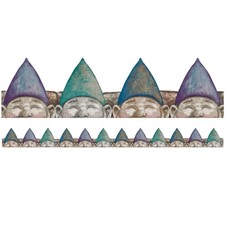 Extra Wide Decorative Classroom Bulletin Board Trim 3.25" 12 Strips