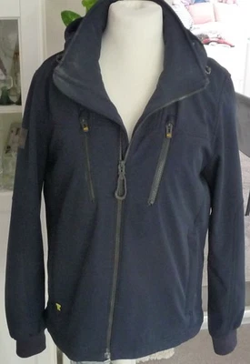 CAMEL SOFTSHELL JACKE MIT KAPUZE Gr.50 dklBlau !!! - Bild 1 von 4