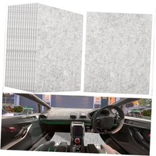 20PCS Grey Disposable Car Floor Mats 19.6x15.7 Inch, Heavy-Duty Automotive