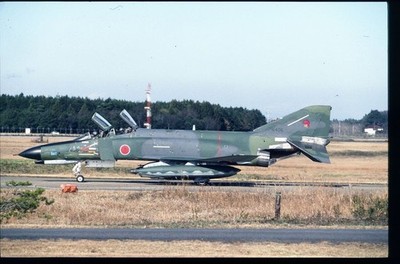 BZ479 ORIGINAL K64 AIRCRAFT SLIDE: JASDF McDD F-4EJ Phantom 07-6406