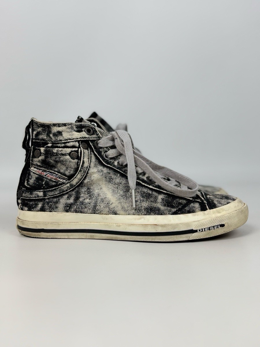 Diesel Sneakers EXPOSURE IV LOW in pelle e tessuto donna - Outlet