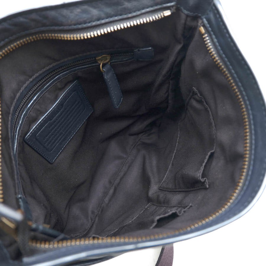 COACH COACH 70883 stripe patchwork crossbody mess… - image 8