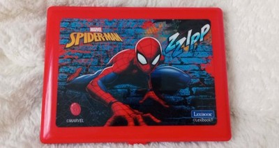 Lexibook Spider-Man Bilingual Educational Laptop ~ Age 3 - 7 Years - NO MOUSE