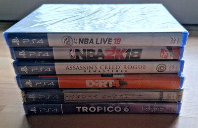 PS4 / 6 Spiele / NEU und OVP in Folie / Top Titel!