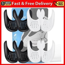 YOLOPARK 4 Pairs Creases Protector for Shoe Sneakers:Af1S,Dunks and More, anti C