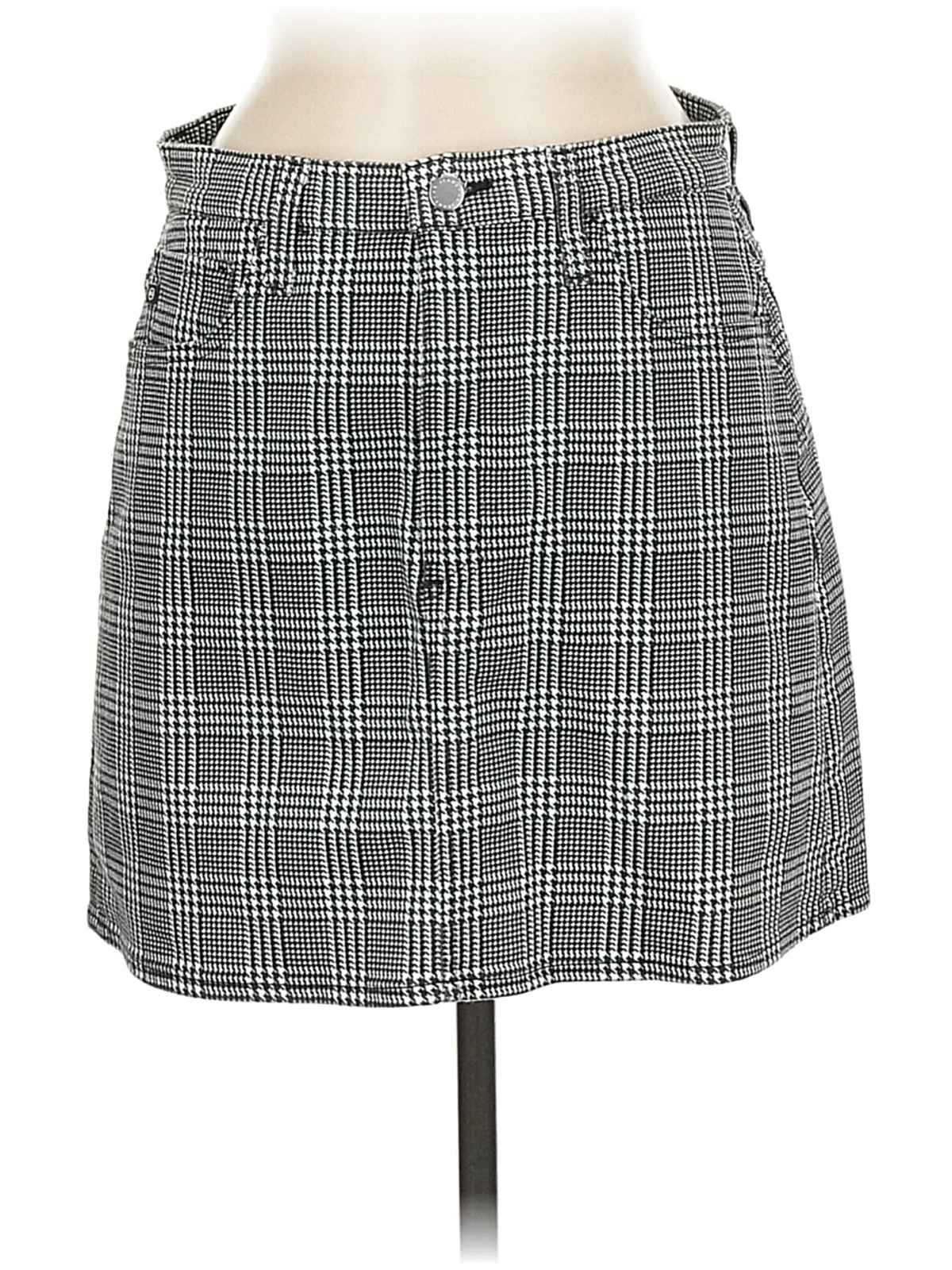 Adriano Goldschmied Women Gray Casual Skirt 29W