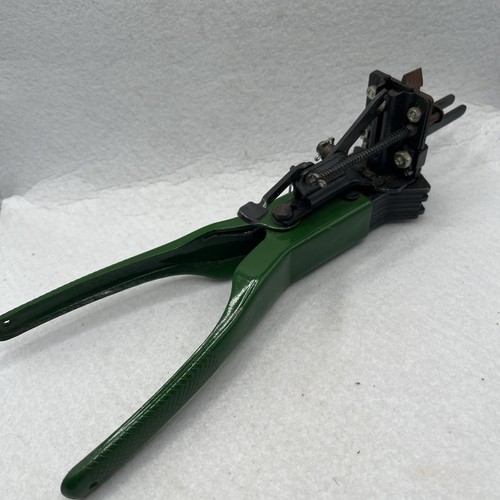 Vtg Pick Machine Stem Floral Flower Silk Stemming Florist Hand Crimper Tool