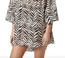 Faithfull The Brand Lucita Smock Dress Size XS