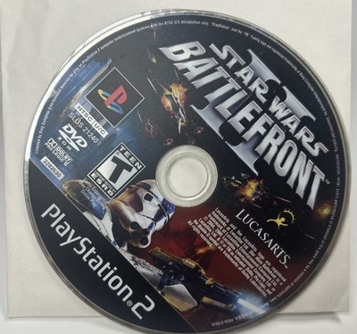 Star Wars Battlefront II 2005 Black Label for PlayStation 2 PS2 Disc Only