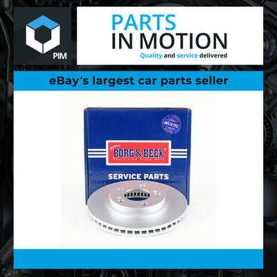 2x Brake Discs Pair Vented fits SSANGYONG MUSSO 2.2D Front 2019 on 320mm Set B&B