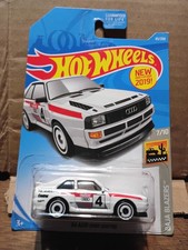 Hot Wheels 2019 1984 Audi Sport Quattro White Baja Blazers 7/10 43/250