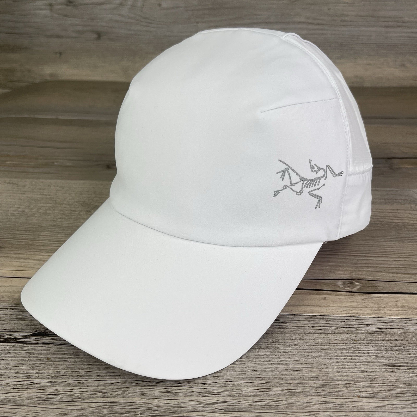 ARC'TERYX Arcteryx Cappello Berretto Adulto S M Bianco Calvo Leggero Esecuzione Pannello Escursionismo Gorp