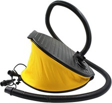 Large Bellows Foot Air Pump, High Volume Fast inflate Air Step Pump Inflator