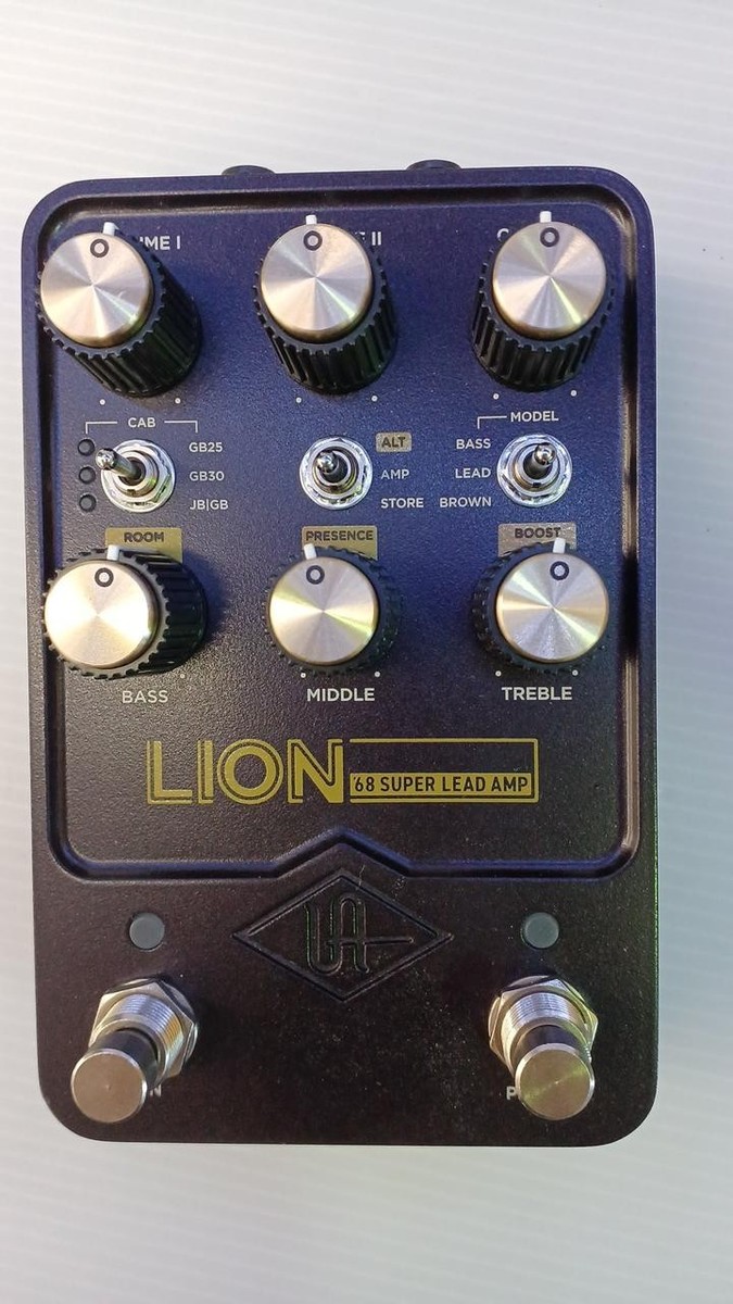 Universal Audio Lion '68 Super Lead Amp Pedal – Marshall Plexi