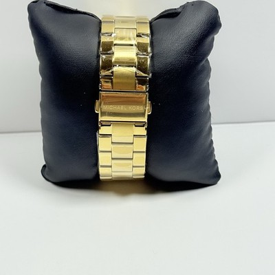 Michael Kors Gold-Tone MK Logo Bracelet Watch Michael Kors Women main image 4
