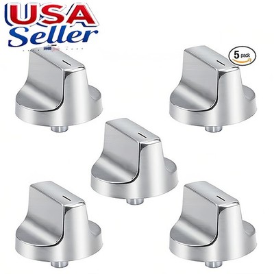 Upgraded W11366438 Gas Range Stove Control Knob (5PCS) Compatible with Whirlpool