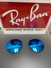 Authentic Rayban RB 3447 Round glass Replacement lenses in many colors