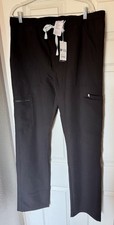 FIGS Mens Cairo Cargo Scrub Pants Black XL TALL Length. TM3001T. NEW with Tag