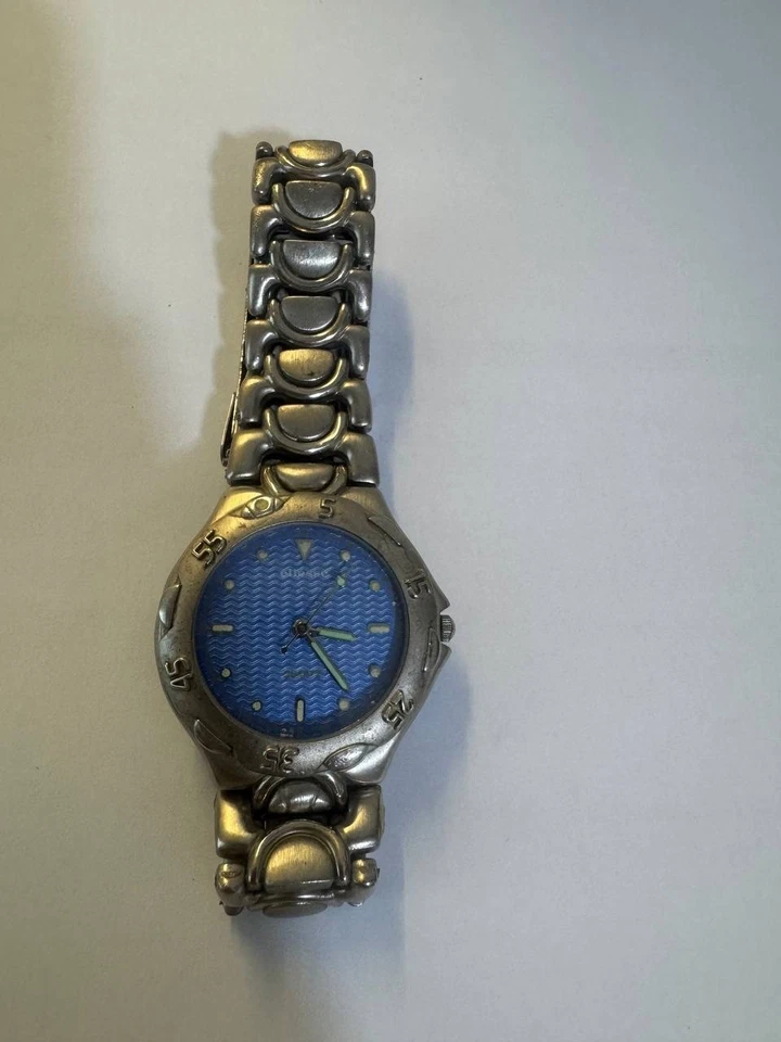 Мужские кварцевые часы Ellesse — циферблат Blue Wave — браслет из нержавеющей стали - Изображение 2 из 4