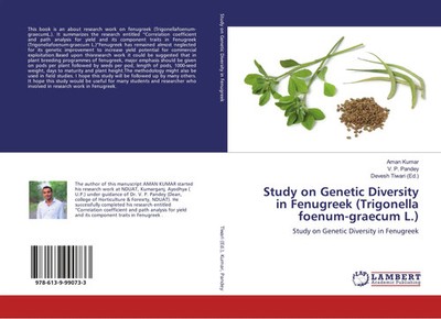 Aman Kumar (u. a.) | Study on Genetic Diversity in Fenugreek (Trigonella...