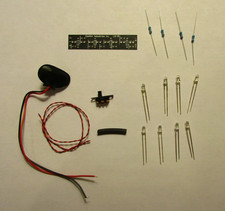 118 Flashing Led Police Lightbar Kit Do It Yourself - Motormax Welly Universal