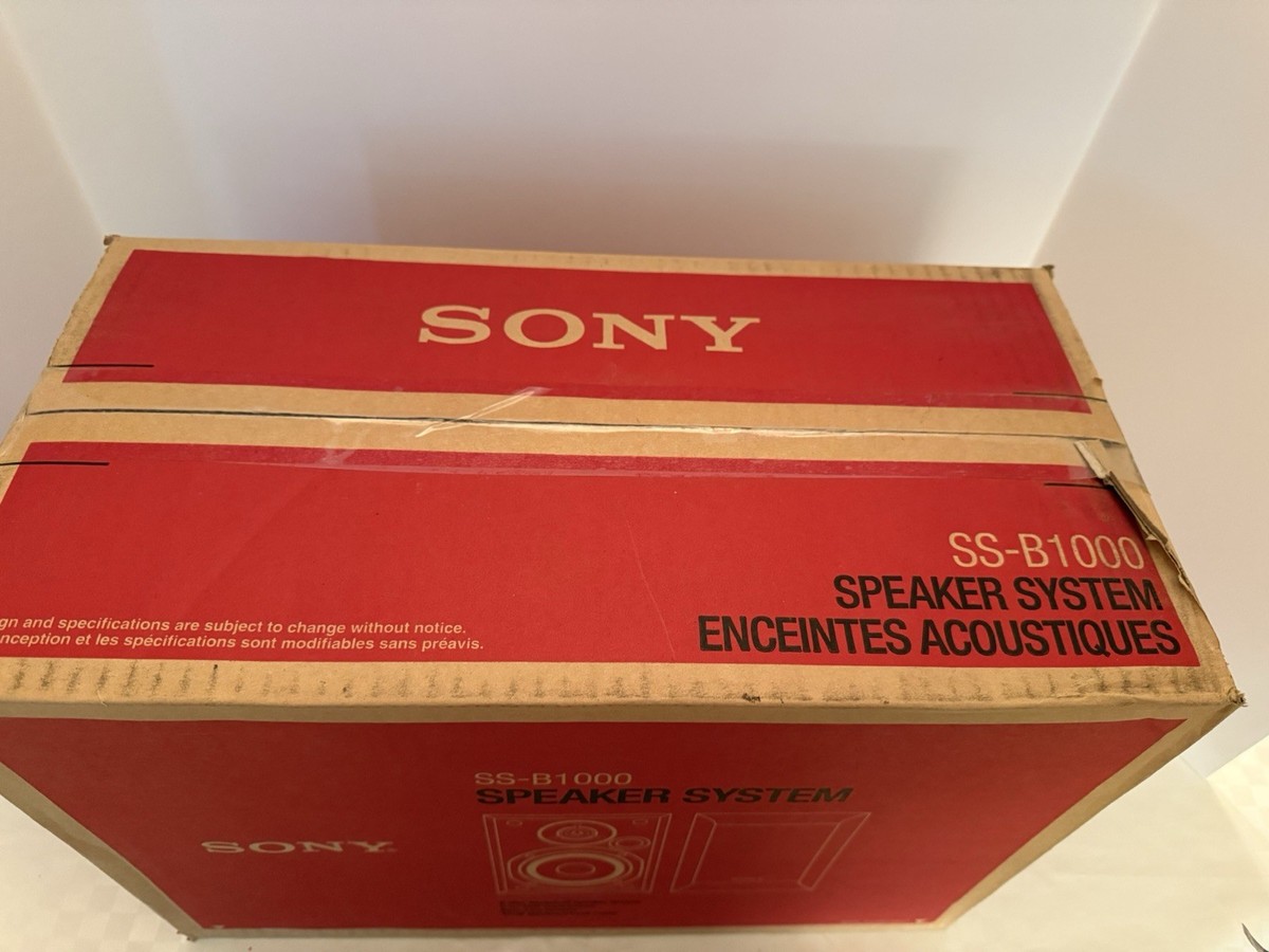 Sony SS-B1000 Bookshelf Speakers for sale online | eBay