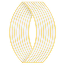 1Set of 16Pcs Wheel Sticker Reflective Rim Stripe Tape Bike Motorcycle Stickers