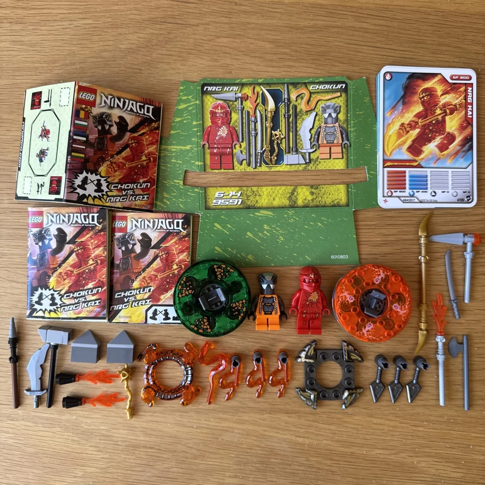 LEGO Ninjago 9591 Weapon Pack, photo 1 of 5