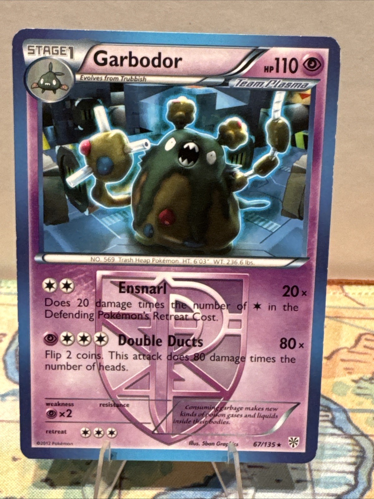 Garbodor (Team Plasma) 67/135 Plasma Storm Regular