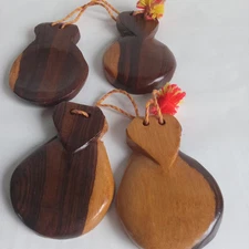 Set Wooden Castanets