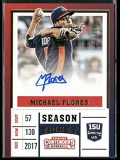 2017 Panini Elite Extra #USAT-MF Michael Flores USA Baseball Gold #/100