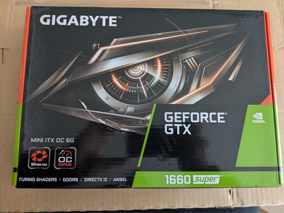 Nvidia Gtx Mini Itx 1660 Super Gigabyte GeForce GTX 1660 SUPER