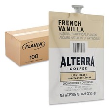 Flavia Alterra French Vanilla Coffee Freshpack, 100/Carton