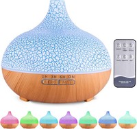 550Ml Aroma Diffuser,Ultra Leise Ultraschall Luftbefeuchter