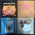 Heavy 7 x Vinyl Record LP Job Lot Black Sabbath Alice Cooper AC/DC