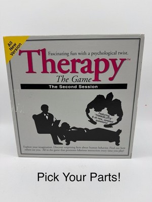 1996 Therapy The Game The Second Session Pressman - Pick Your Replacement Pieces