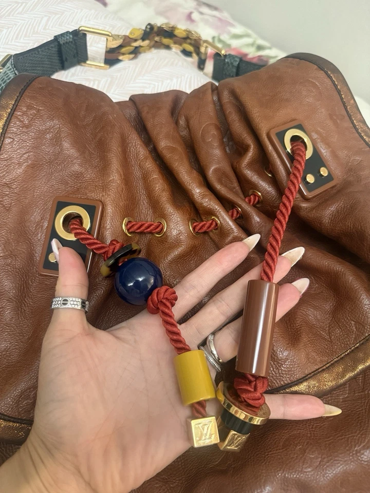 Louis Vuitton Kalahari GM Vintage Cuero Hobo Bolso de Hombro Cartera Bolso de Mano Foto 2 de 4