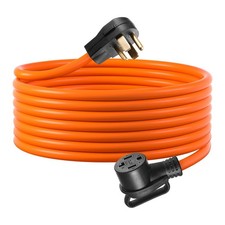 30A 50 ft Dryer Extension Cord 4-Prong NEMA 14-30P to 14-30R Dryer Cord 10AWG