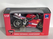 NewRay Die-Cast Model Ducati 998 Troy Bayliss 1:12-World Superbike Champioship.