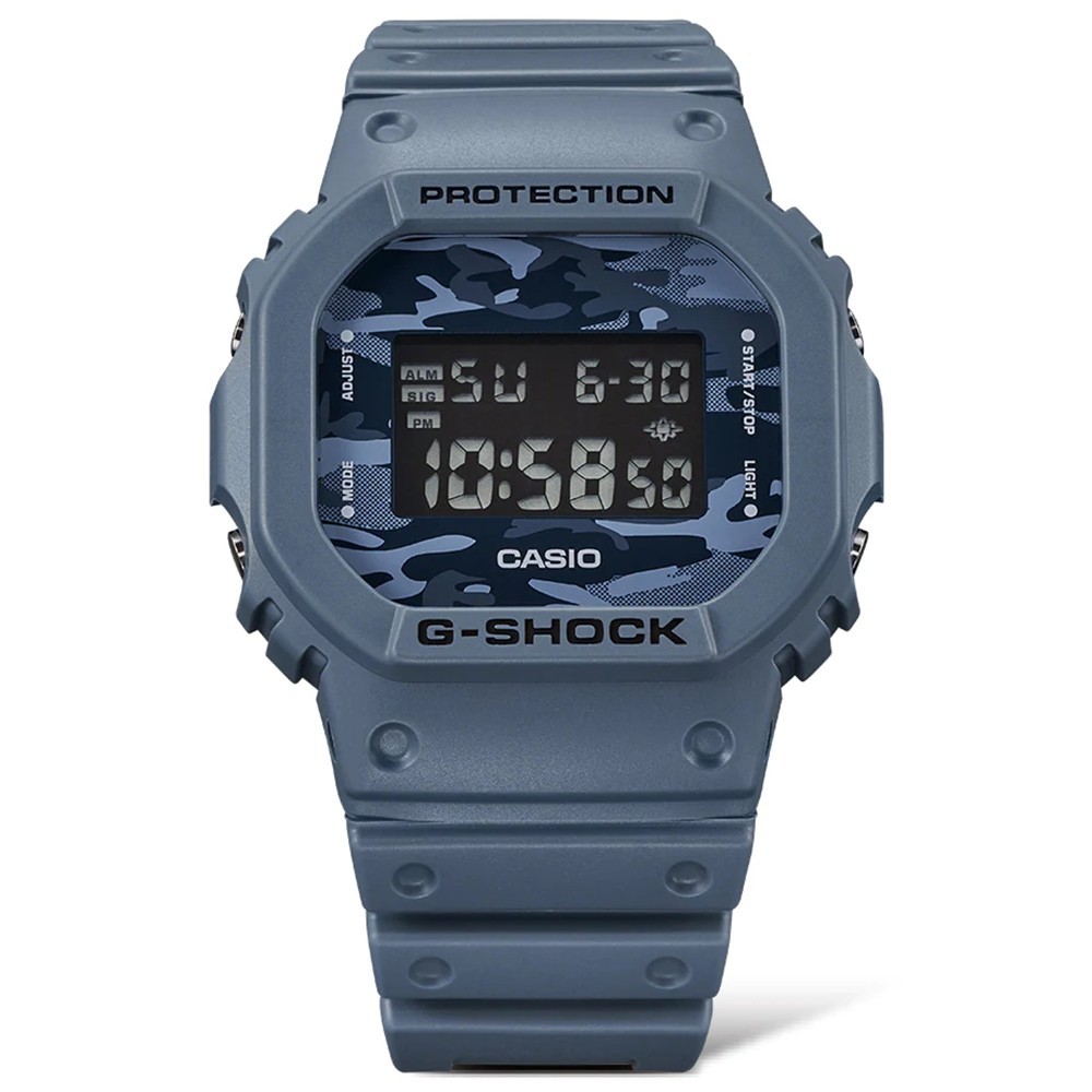 Fini les montres fragiles grâce à la Montre Casio DW-5600CA-2ER incassable en résine bleue