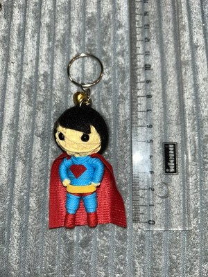 VOODOO STRING DOLL PUPPE KEY CHAIN Schlüsselanhänger Schlüsselring SUPERMAN 